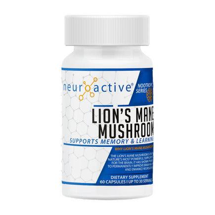 NeuroActive Lion's Mane 30% Extract 60 capsules - Simply Natural Shop
