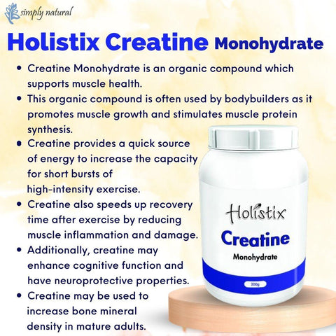 Holistix Creatine 200 g - Simply Natural Shop