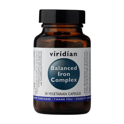 Viridian Balanced Iron Complex 30 capsules