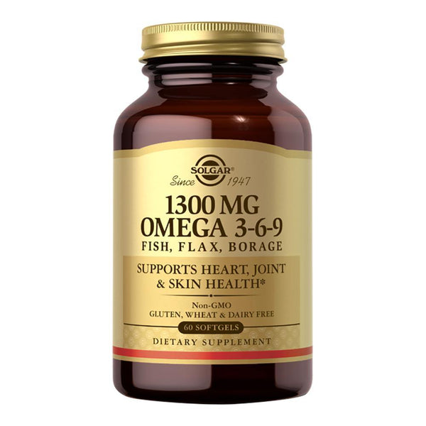 1300 mg Omega 3-6-9 Softgels