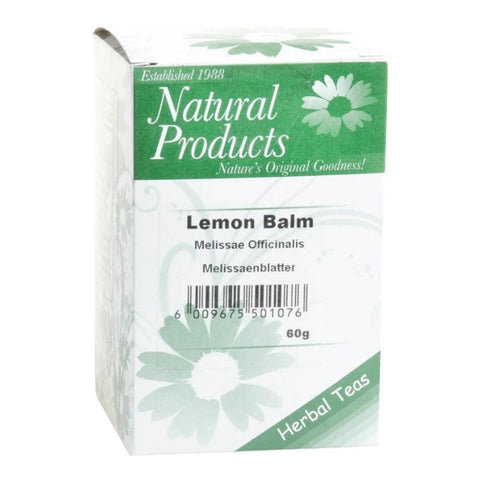 Lemon Balm 60G - Simply Natural Shop