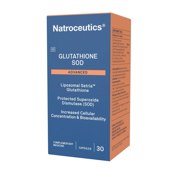 Natroceutics Glutathione SOD 625 mg 30s