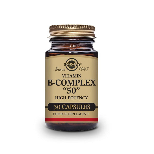 Vitamin B-Complex “50” Vegetable Capsules