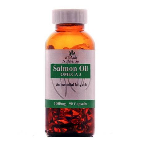 BioLife Salmon Oil 1000mg (90 Capsules)