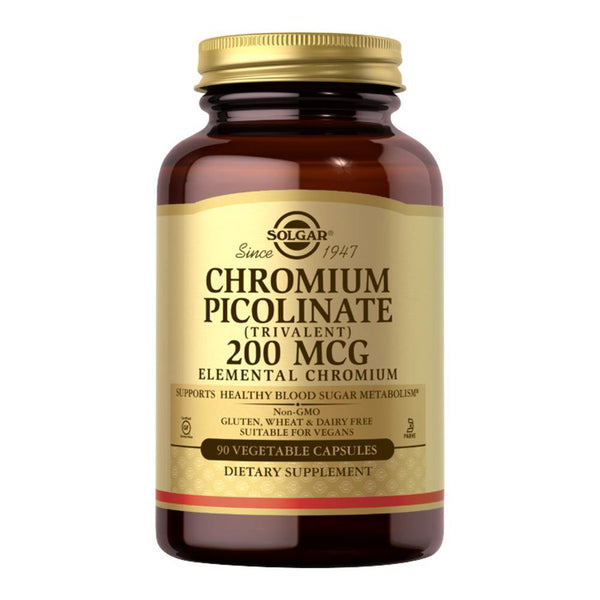 Chromium Picolinate 200 mcg Vegetable Capsules