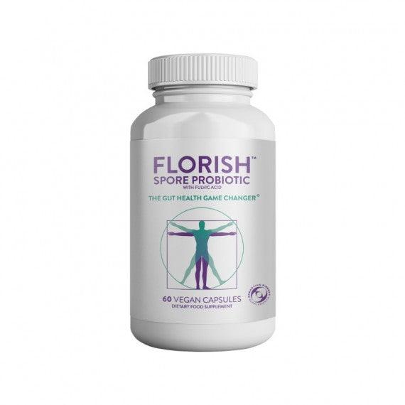 Florish Spore Probiotic (Sebastien Siebert Supplements) 60 vcaps