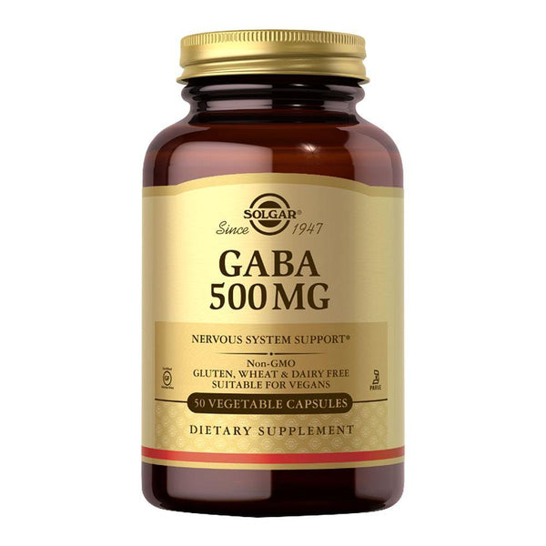 GABA 500 mg Vegetable Capsules