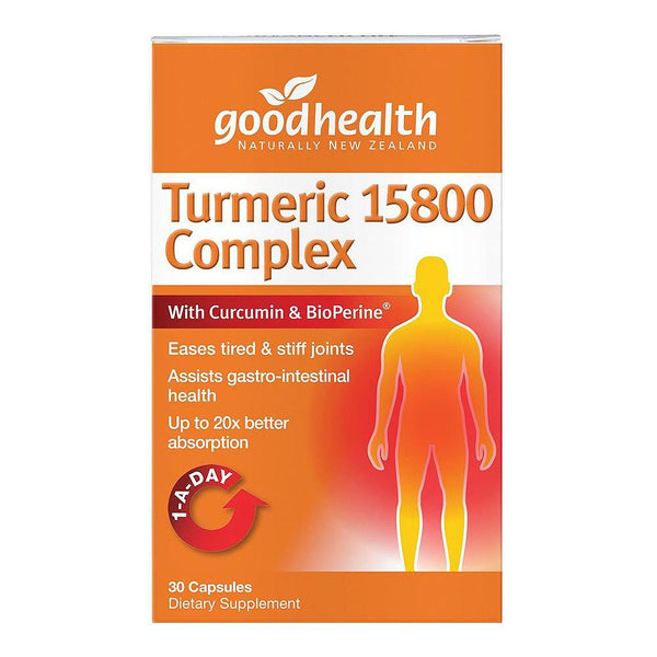 Good Health Turmeric 15800 Complex 30s