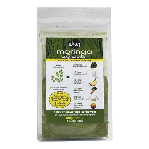 Akan - Moringa Organic Powder - Simply Natural Shop
