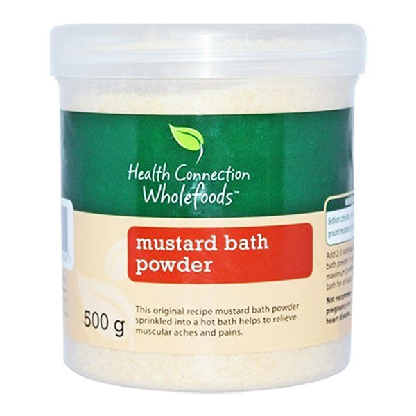 Mustard Bath Powder Health Connection