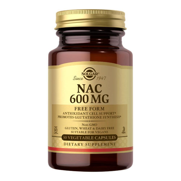 NAC (N-Acetyl-L-Cysteine) 600 mg Vegetable Capsules