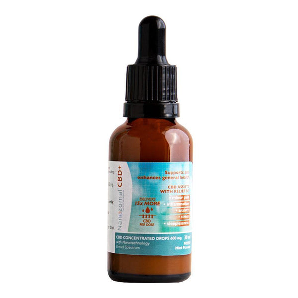 Nanozomal CBD+ Concentrated Drops 600mg Special Price