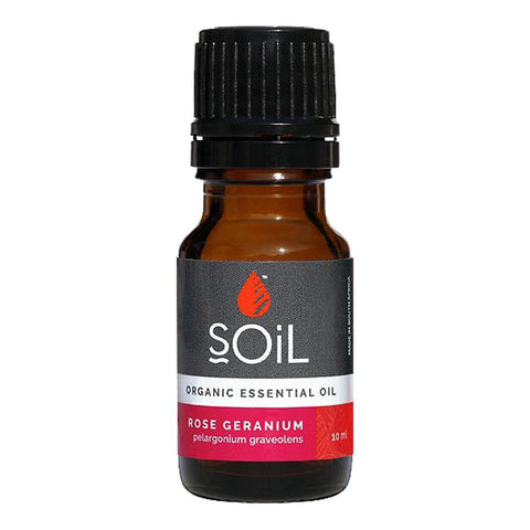 Soil - Rose Geranium Essential Oil - Simply Natural Shop