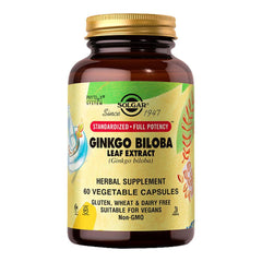 SFP Ginkgo Biloba Leaf Extract Vegetable Capsules - Simply Natural Shop