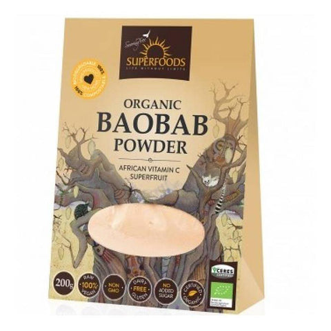 Superfoods - Organic Baobab Powder - Simply Natural Shop