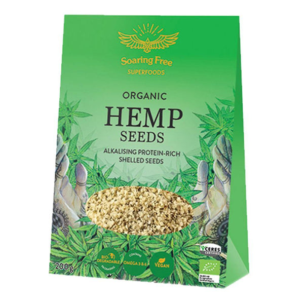 Superfoods - Organic Hemp Seed Shelled