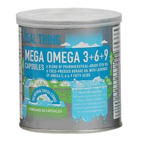 The Real Thing - Mega Omega 3+6+9 - Simply Natural Shop
