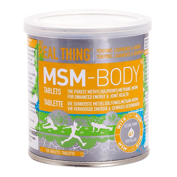 The Real Thing MSM-Body 90 capsules (OptiMSM®) 900 mg  Special Price!