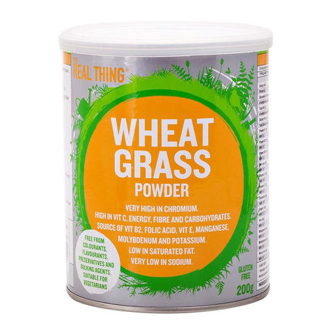 The Real Thing - Wheat Grass Powder - Simply Natural Shop