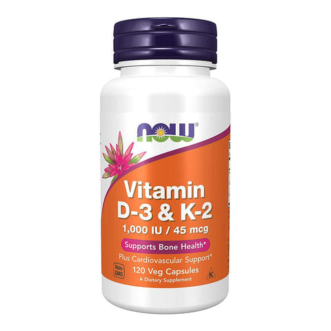 Vitamin D3 & K2 1000iu / 45 Mcg - Simply Natural Shop