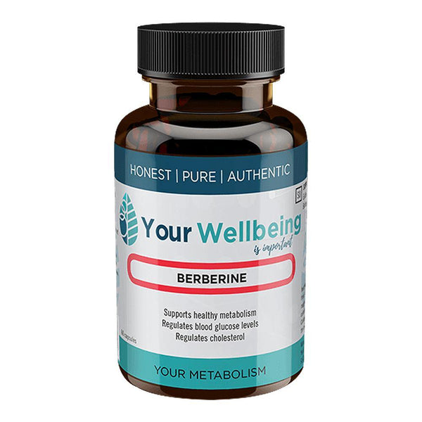 Your Wellbeing – Berberine HCL 500mg
