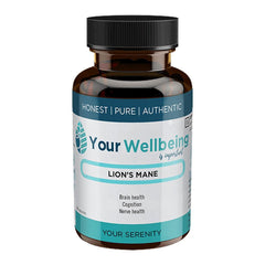 Your Wellbeing – Lion’s Mane 500mg - Simply Natural Shop